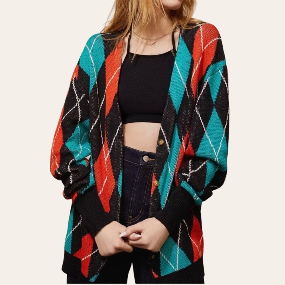 Urban Outfitters Logan Button Down Cardigan Sweater‎ Women's XS